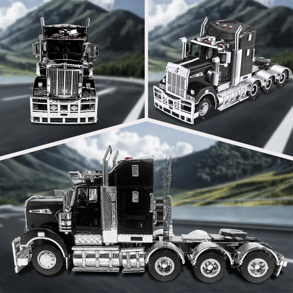3D Metal Puzzle Truck Model DIY Assembly Kit