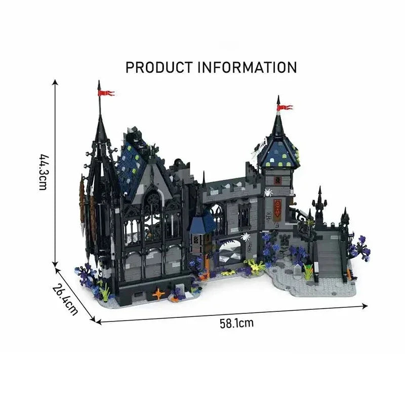 Vampire Dracula Castle Building Block Set 3007 Pieces