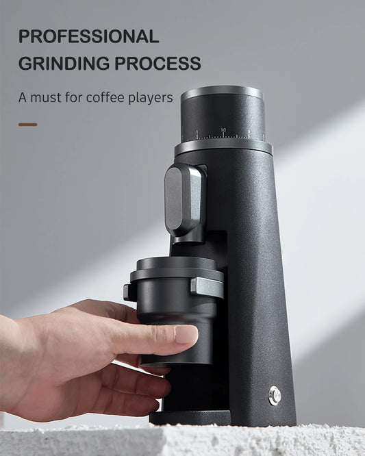 Black Ti Plasma Electric Espresso Grinder 48mm
