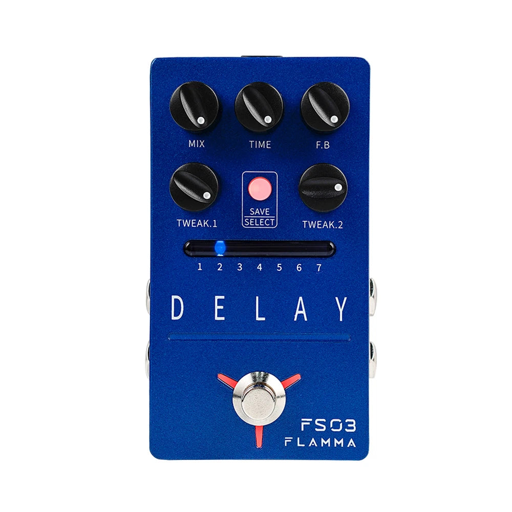 Guitar Delay Pedal FS03 with Looper and Tap Tempo