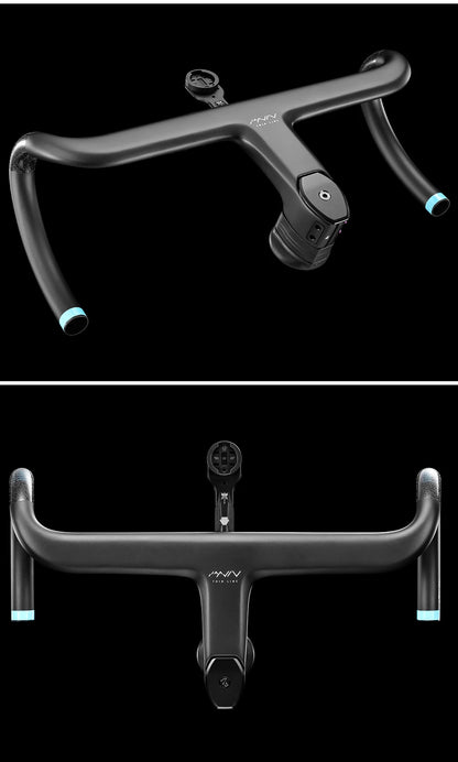 Full Carbon 380mm Racing Road Bike Bent Handlebar