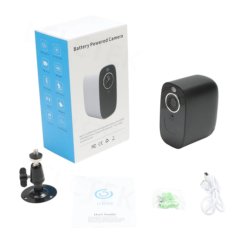 4MP 4G Smart Outdoor Surveillance Camera with 128GB Card