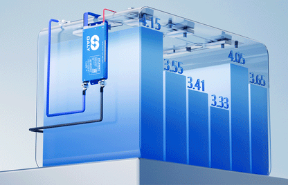 100A 8-24S Battery Management System with 3LCD