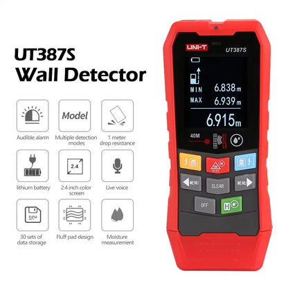 Wall Scanner for Metal Wood and AC Voltage Tracking
