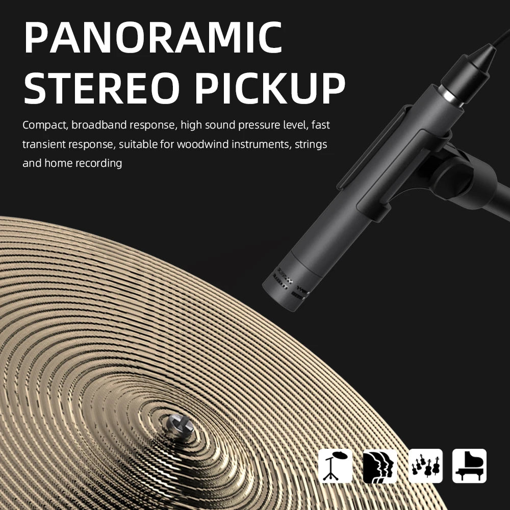 7 Piece Kick Snare Tom Cymbal Mic Recording Set