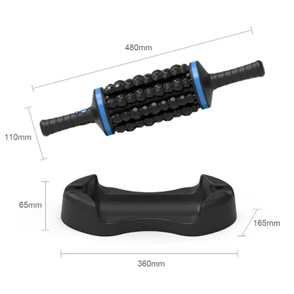 Portable Rechargeable Body Massager 360 Rolling Muscle Relief Tool