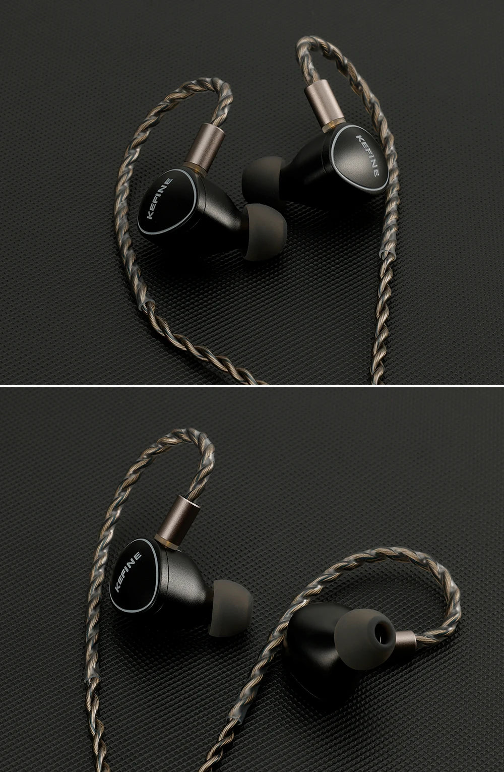 High Resolution Hybrid In-Ear Earphones with Tuning Nozzles