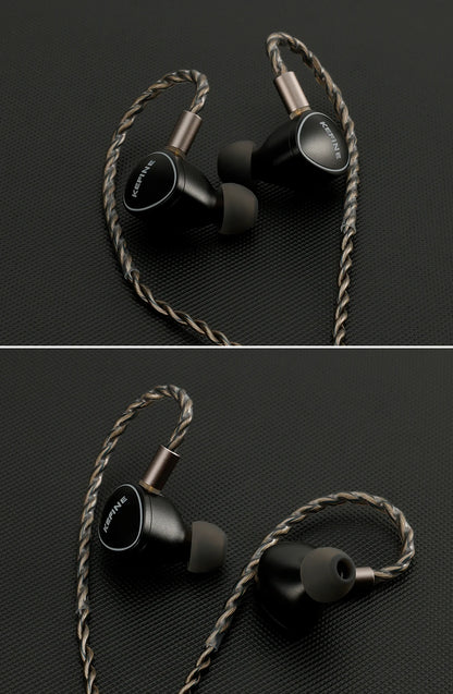High Resolution Hybrid In-Ear Earphones with Tuning Nozzles