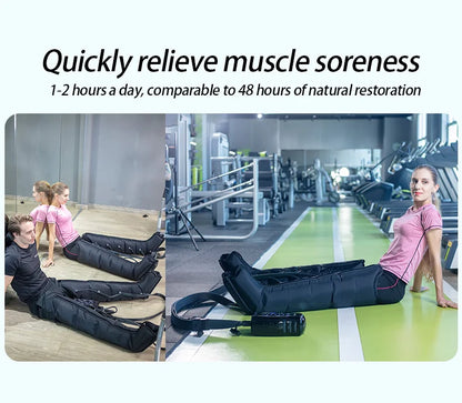 Adjustable Air Pressure Leg Massager XXL Size for Relaxation