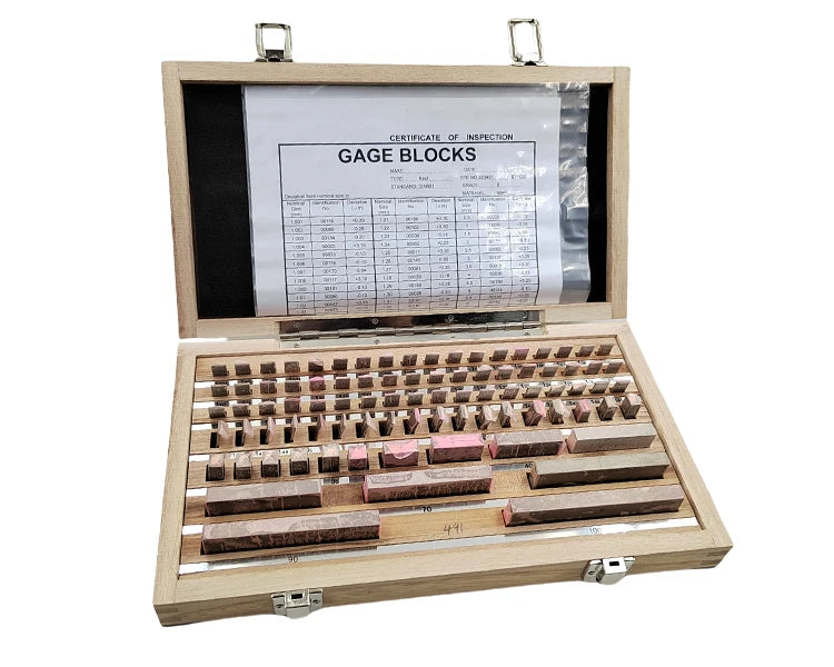 83 Piece Gauge Block Set Grade 0 High Precision