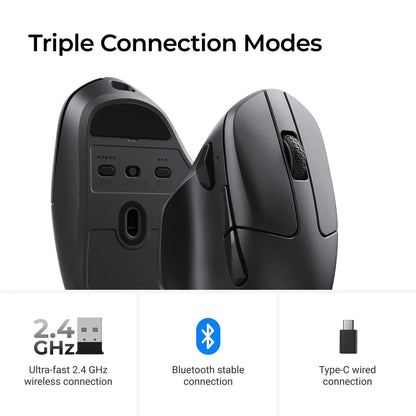 Wireless Gaming Mouse 8K DPI Optical Sensor Ergonomic