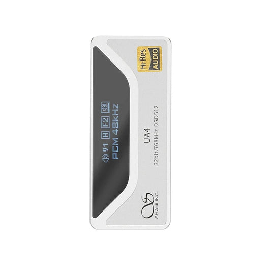 HiFi USB DAC and Headphone Amplifier Silver