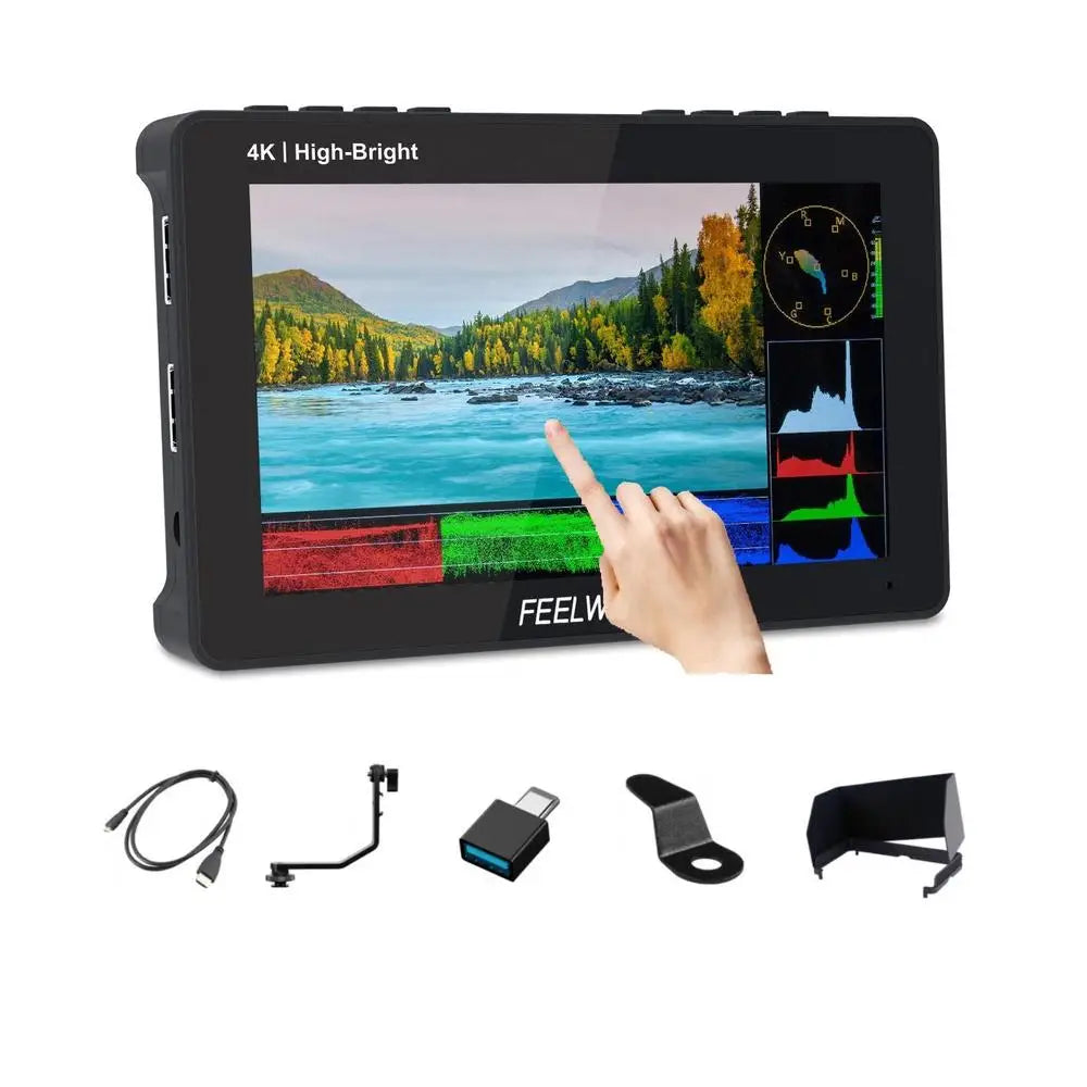 Ultra Bright 5.5 Inches 1080p Camera Monitor with 4K Input