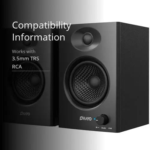 60W Bluetooth 5.3 Computer Speakers with Stereo Sound