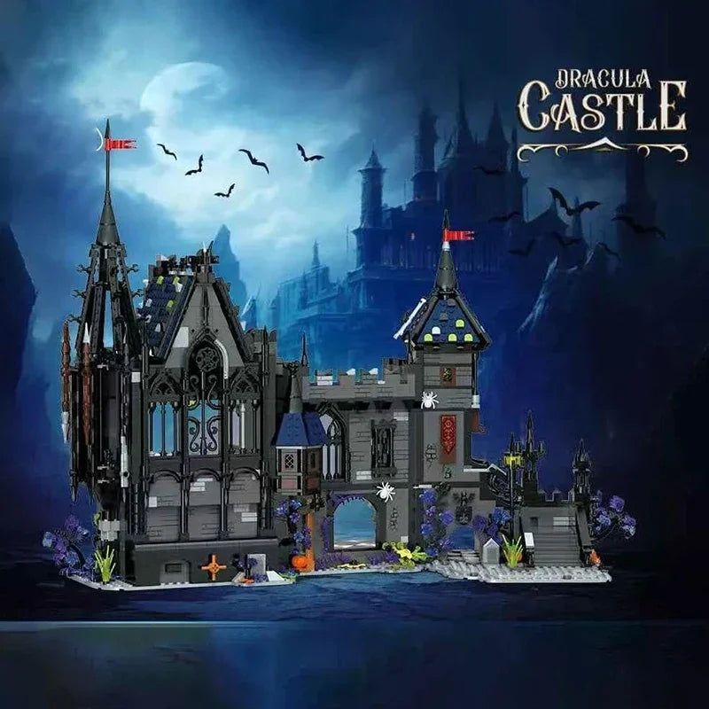 Vampire Dracula Castle Building Block Set 3007 Pieces