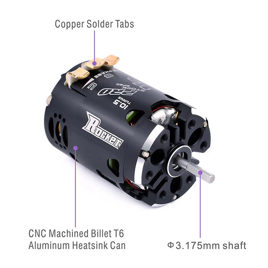 RC Car ESC and Motor 10BL120 120A 21.5T