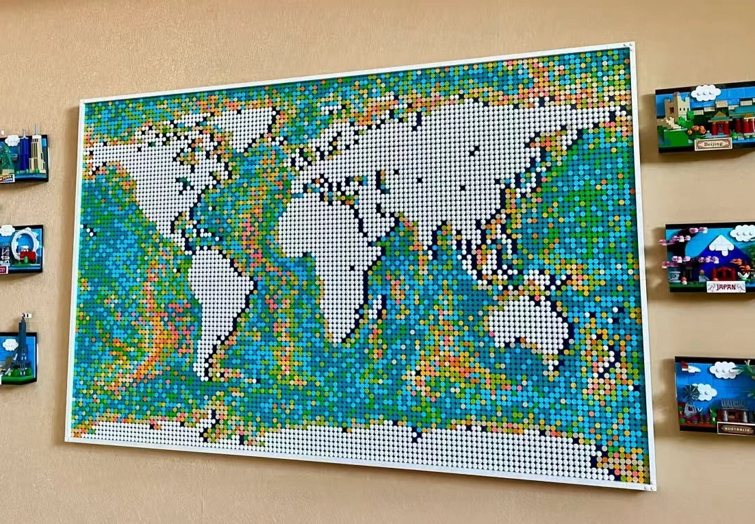 Map Model Kit Creative 3D Map Model Construction Kit – Stuffology Store