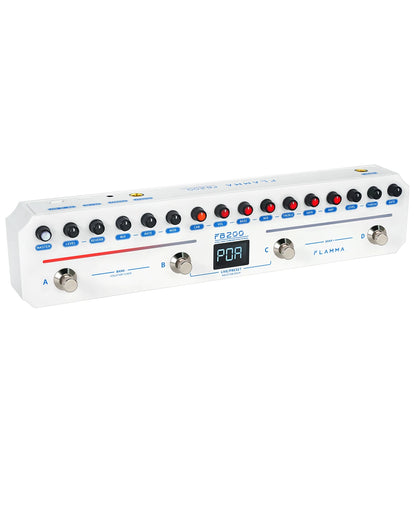 Intelligent Bass Pedal with 40 Presets and 10 Cab Simulations
