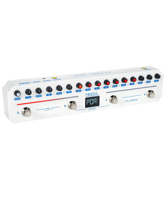 Intelligent Bass Pedal with 40 Presets and 10 Cab Simulations