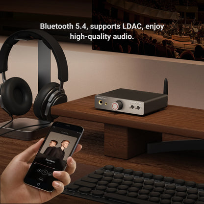 Portable USB DAC Bluetooth Audio Decoder with Amplifier