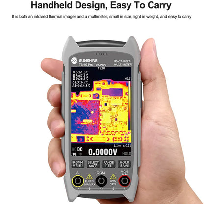HD 256×192 Infrared Thermal Imaging Multimeter Repair Tool