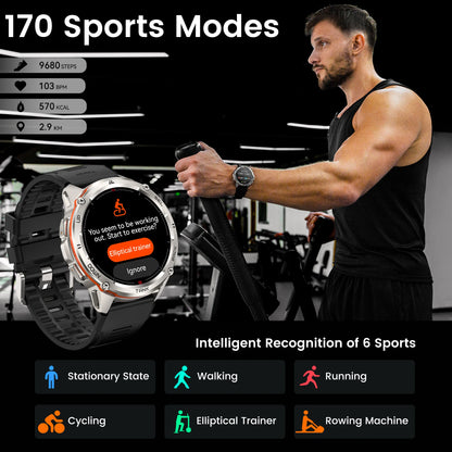 GPS Smartwatch with AMOLED AOD Display