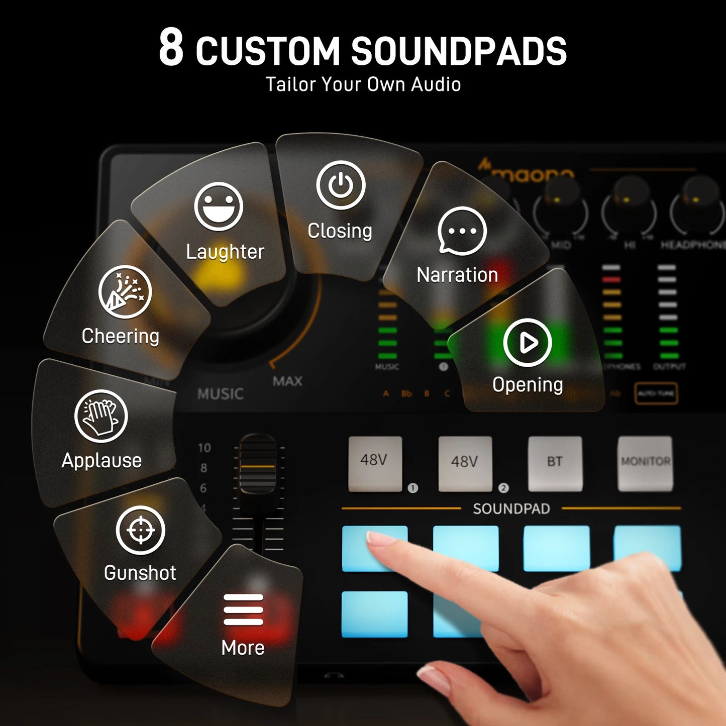Portable Podcast Mixer Gen2 with Dual XLR and Pro Preamp