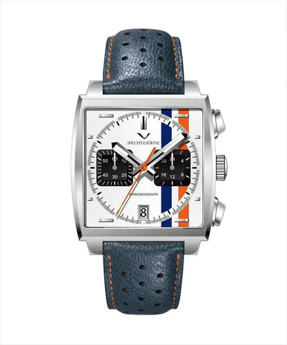 Stylish New Color-2 Stainless Steel Chronograph Watch