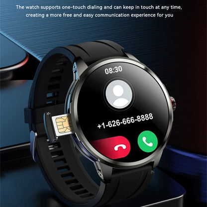 5G Full Netcom Smartwatch 1.95” AMOLED GPS Steel Silver