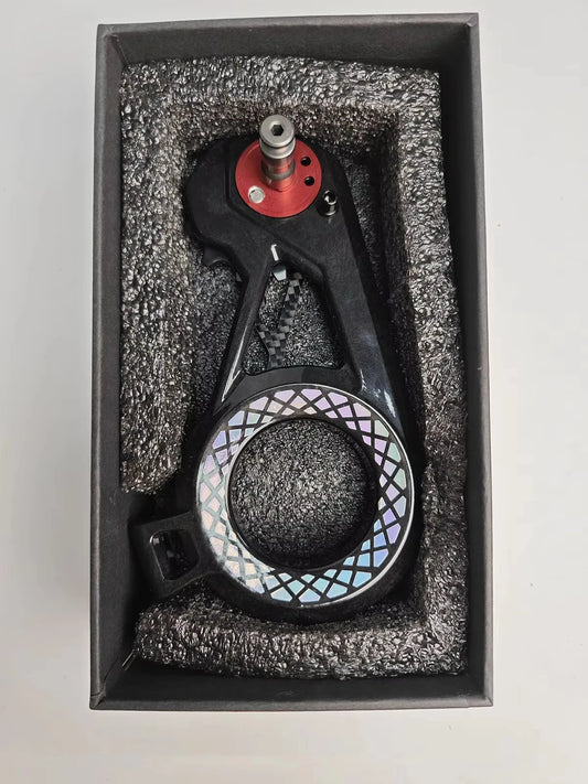 Vibrant Pulley Wheel Cage with Ceramic Bearings