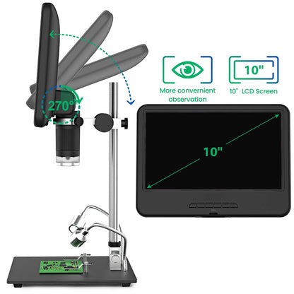 10.1in LCD Digital Microscope for Circuit Board Inspection