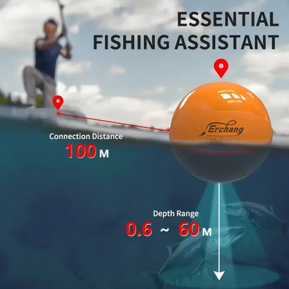 Smart Fishing Sonar 100M Depth WiFi App Control