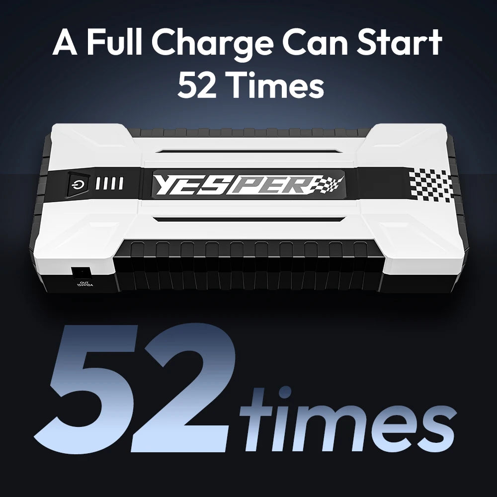 Heavy-Duty 12V Jump Starter for Cars and Trucks