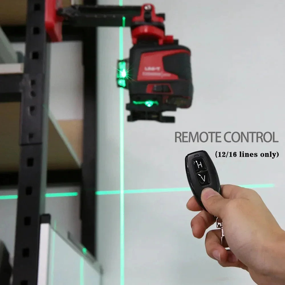 Professional 16-Line 360 Green Laser Level with Remote Control