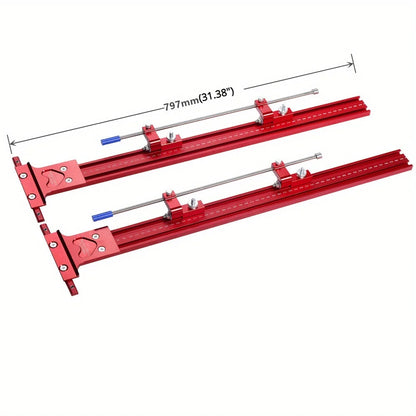 Precision Parallel Rail Guide System for Circular Saws