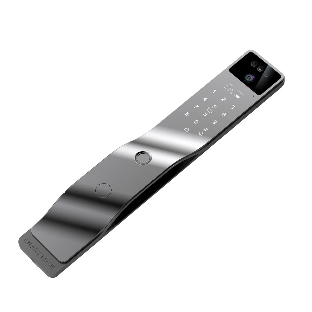 Keyless Household Lock with Fingerprint and Video Camera