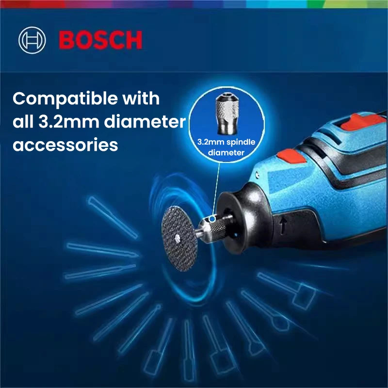 12V Cordless Rotary Tool Kit with Battery and 110 Accessories