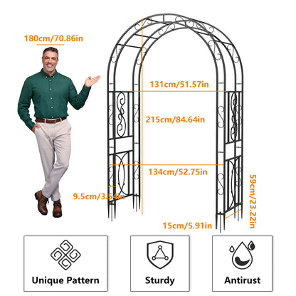Outdoor Wedding Arch Trellis for Vines and Flowers