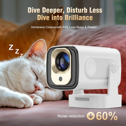 Mini Projector Auto Focus 4K 1080p with Android 11