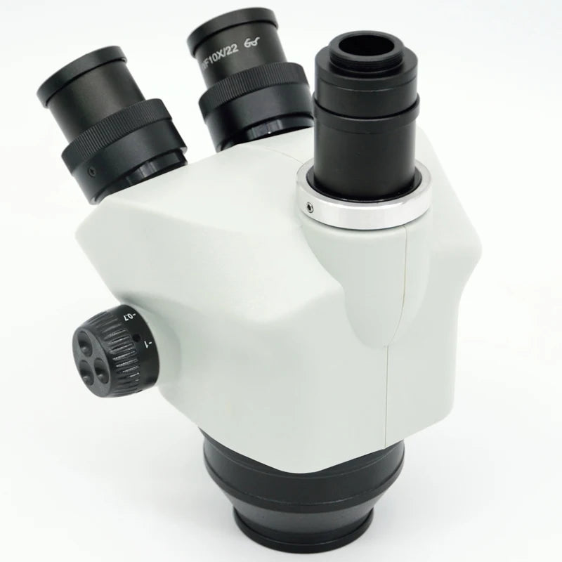 3.5X-100X Trinocular Stereo Microscope Head with Eyepiece