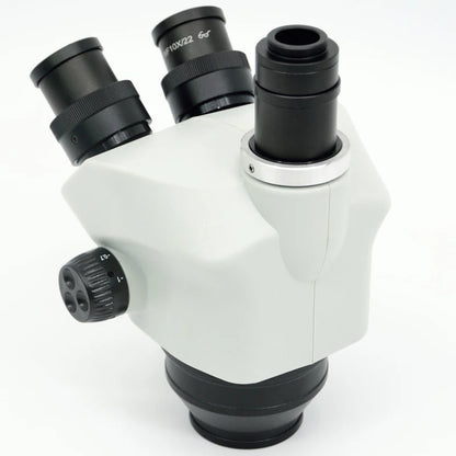 3.5X-100X Trinocular Stereo Microscope Head with Eyepiece