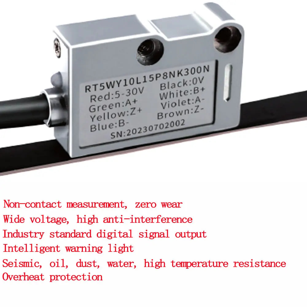 3000mm Magnetic Linear Scale High Precision Encoder