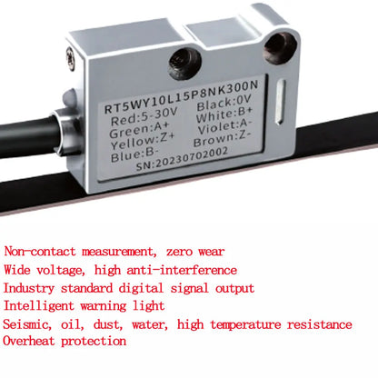 2m Non-Contact Magnetic Grating Encoder Measurement System