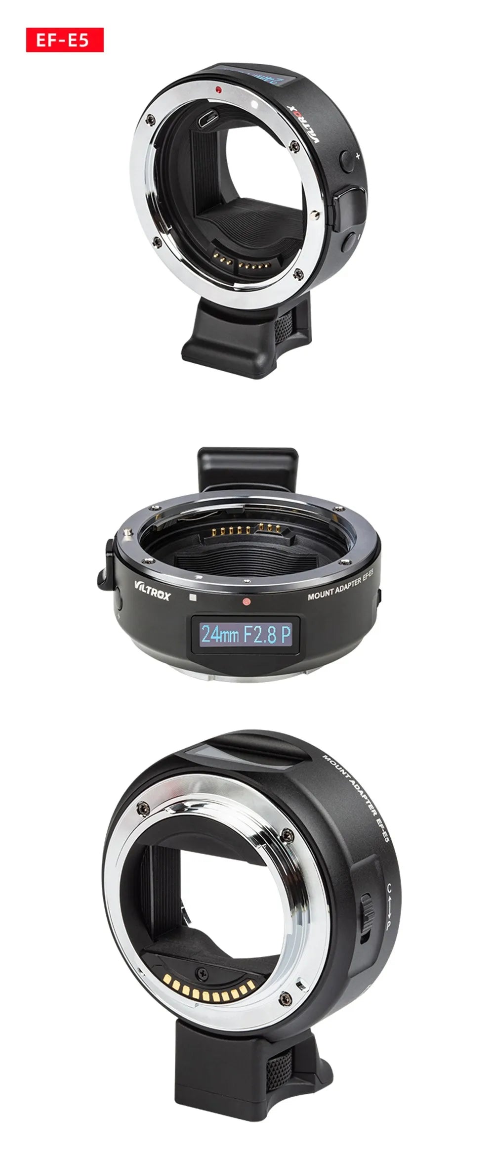 Autofocus EF to E Mount Lens Adapter Mirrorless Cameras