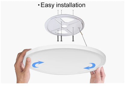 White 50cm Smart Dimmable LED Ceiling Light Fixture