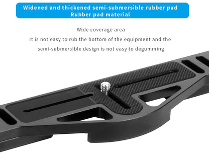 Diving Camera Tray Stabilizer Rig with Dual Handles