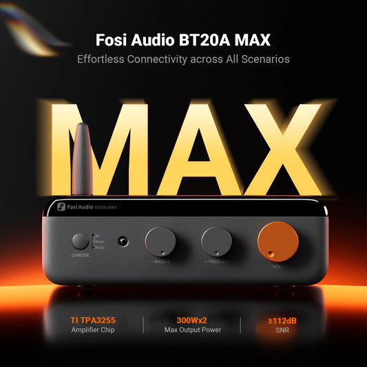 HiFi Bluetooth Amplifier 2.1 Channel 300W Class D