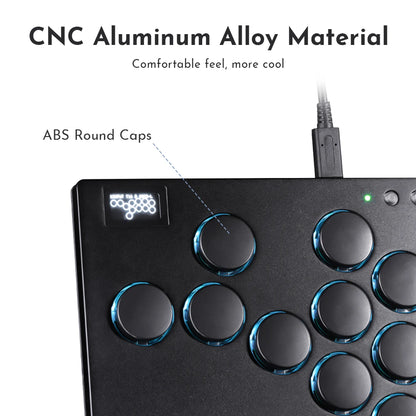 Leverless Arcade Controller Hitbox Stickless Fightstick