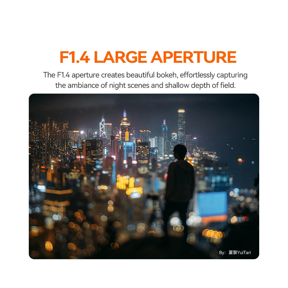 35mm f1.4 Tilt Manual Focus Lens M4/3