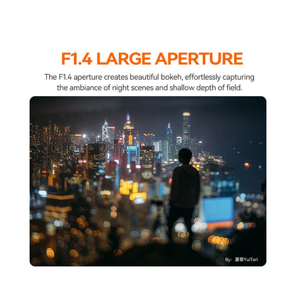 35mm f1.4 Tilt Manual Focus Lens M4/3